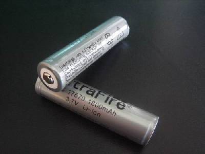 Ultrafire 17670 Rechargable Battery 2-Pack