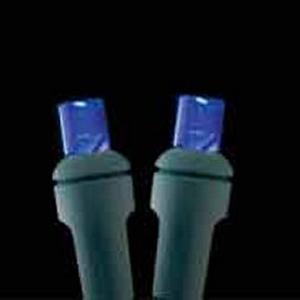 5mm 100L Full Wave LED Blue Holiday Lights