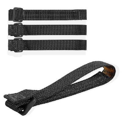 5 inch TacTie Attachment Strap Pack of 4 (Black) 9905B
