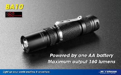 JetBeam BA10 With OP Reflector