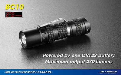 JetBeam BC10 With OP Reflector