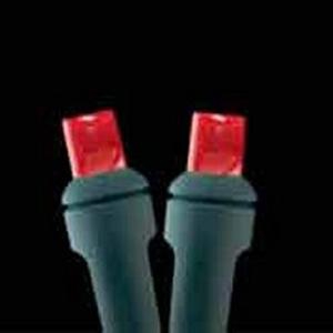 5mm LED Christmas Lights 50L Red