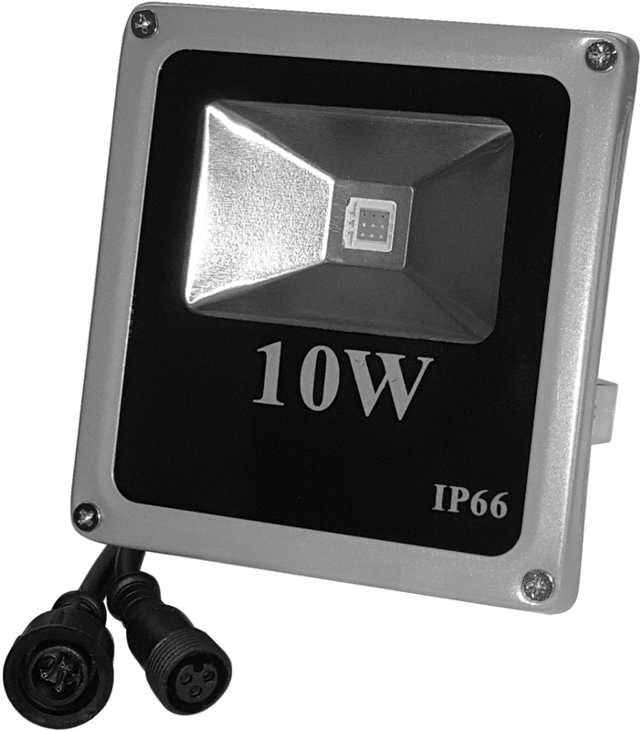 RGB flood light 10W 12v ws2811