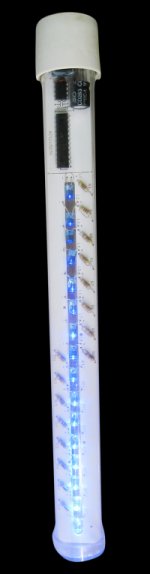 BLUE Cascade Snowfall Light Tube, 24 inch 32 LEDs