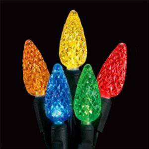 C6 LED Christmas Lights 100L Multi