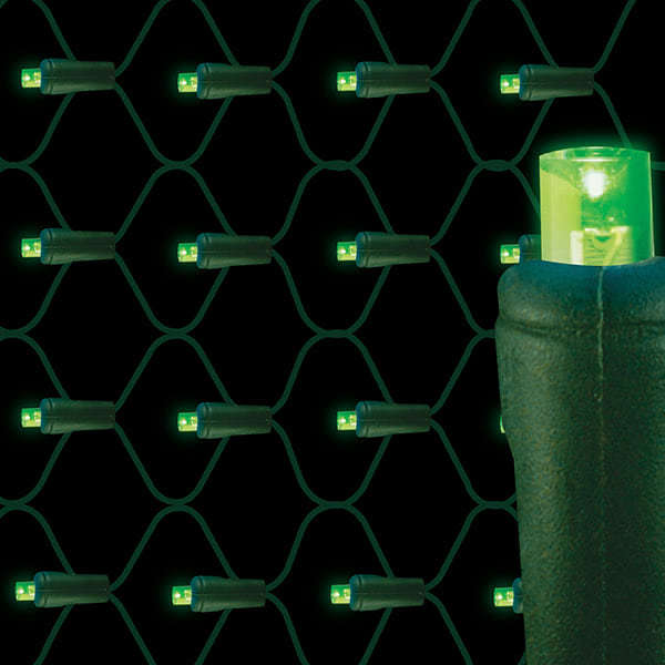 5mm LED net lights 70L Green
