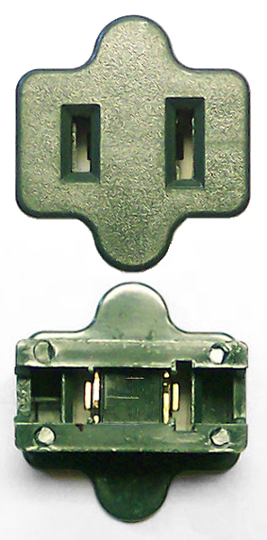 SPT-1 Female In Line Plug GREEN