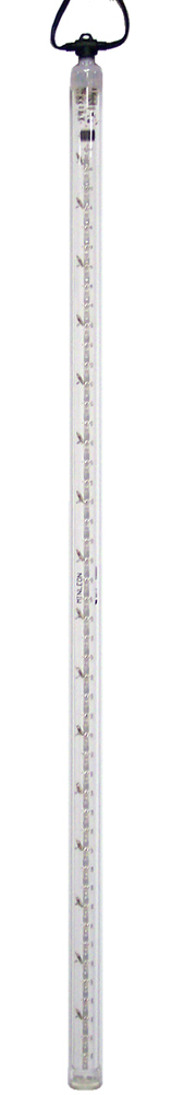 PURE WHITE Cascade Snowfall Light Tube, 36 inch 48 LEDs