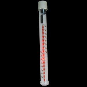 RED Cascade Snowfall Light Tube, 24 inch 32 LEDs