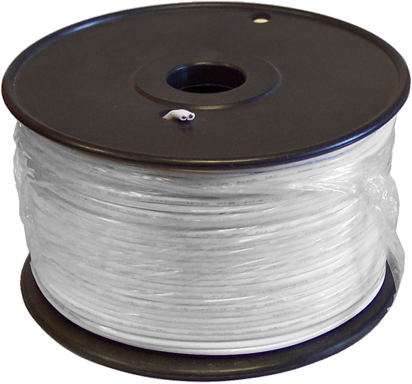SPT-1 18g WHITE Wire 250 ft Spool