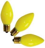 C9 SMD LED Ceramic Style Yellow